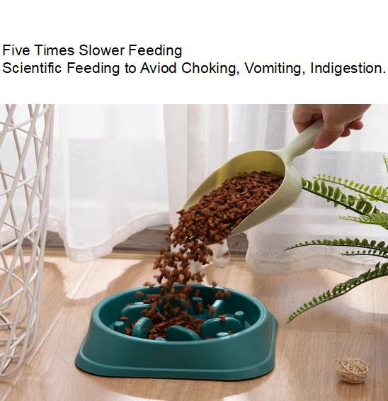 Wholesale High Quality Anti Choking Slow Feeder Dog Bowl Pet Slow Food Bowl For Dogs Eating