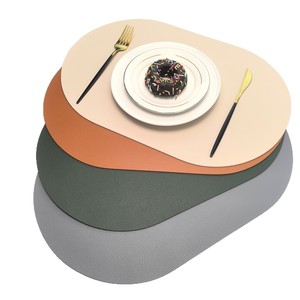 Napperons de table en similicuir imperméables et antidérapants, résistants aux taches, pour cuisine et salle à manger - Product Image 6