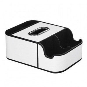 Car Armrest <b>Storage</b> <b>Box</b> 50L With Handle Center Console Organizer For Car Interior White Black <b>Brown</b> Orange Leather - Product Image 1