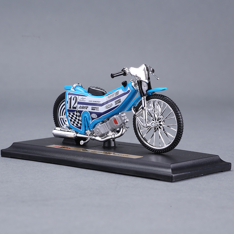 Modèle Moto 1/6 Alliage Moulé - Simulation Réaliste Avec Lumières, Son Et Fumée Pour Collection