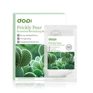 Kaktusfeigen-Extrakt Tuchmaske gegen Hautalterung und Akne Reduziert Falten und Reguliert Ölige Haut OEM ODM Bio-Gesichtsmaskenblatt - Product Image 6