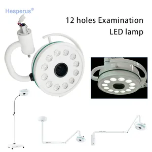 12 LED Wall/Floor Standing Mounted Hospital Operation Light Surgical Medical Shadowless Lamp Portable Ot Lights Operating Room