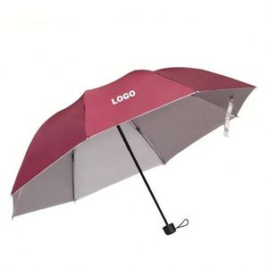 Parapluie pliant personnalisé promotionnel abordable pour les salons professionnels, prix d'usine - Product Image 2