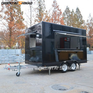 جديد متعدد الوظائف المحمول الصينية شاحنة الغذاء القهوة الشاحنات مع ماكينة الزبادي المجمد - Product Image 1