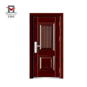 <span class=keywords><strong>Porte</strong></span> d'entrée principale en fer de style roumain, de luxe, de conception récente, fournisseur chinois, Phipulo 2020, <span class=keywords><strong>porte</strong></span> de sécurité en acier - Product Image 5