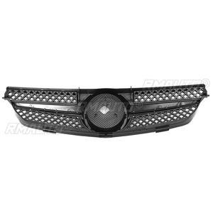 Grille de calandre de style diamant noir brillant W209 pour Mercedes Benz CLK 320 500 W209 2003-2009 - Product Image 6