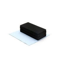 CR Premium Nano Céramique Revêtement Applicateur Tampon Cire Éponge Tampons Bloc Livré Avec Tissu En Daim