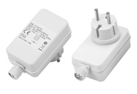 SAA/UKCA/CE/GS 12v 24v 1a 1.5a 2a 2.5a 3a Ip44 Ac Dc Adaptateur Étanche LED Lumière Transformateur de Puissance Extérieur Alimentation De Charge