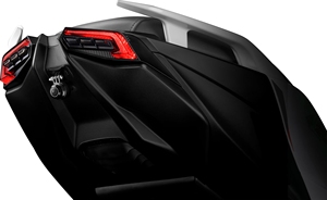 AJLIGHT DESIGN SKM5-TL Taiwan Fabricant Version Générale Feux Arrière LED Rouges Clignotants Séquentiels pour Kymco Krv Moto 180 - Product Image 3