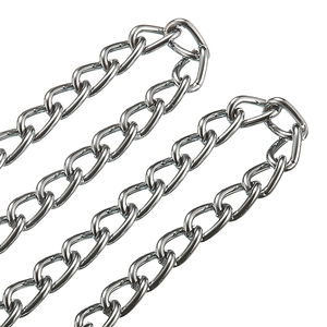 Correa de perro sólida de hierro y nailon de calidad fabricada en Taiwán al por mayor con cadena de mango suave de plomo para uso en exteriores - Product Image 3