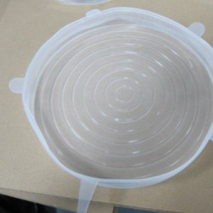 Couvre-aliments en silicone rond sans BPA, flexible, pour la conservation de la fraîcheur, utilisation en cuisine, numéro de pièce 00111 - Product Image 5