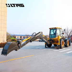 LTMG Graafmachine met achterlader 4x4 wiel aandrijving voor- en achterlader graafmachine Wz3025 3CX 4CX CLG777 3CX 4CX Tractorlader Graafmachine Prijs - Product Image 2