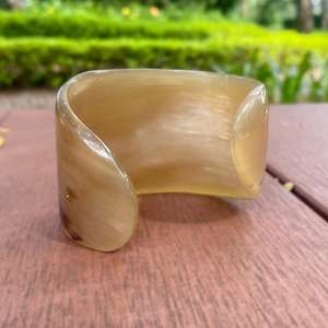 <b>Buffalo</b> <b>Horn</b> Bangles Natural Crafts Handcrafted Ethnic Jewelry For Women Elegant Traditional Style Accessories For Daily Wear - Product Image 2