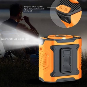 Large Capacity Durable Built-in Battery Waist Fan Equipped With Practical Universal Type C Charging <strong>Interface</strong> - Product Image 3