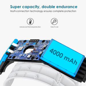 Super septiembre luces de respiración en 6 colores 8000 Mah batería ajustable correa de cabeza de repuesto para Meta/<span class=keywords><strong>Oculus</strong></span> <span class=keywords><strong>Quest</strong></span> <span class=keywords><strong>2</strong></span> - Product Image 5