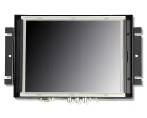 8 "800x600 TFT LCD מסך מגע מתכת פתוח מסגרת צג P829-3AT