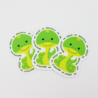 Autocollant en vinyle découpé sur mesure, style dessin animé UV, Kawaii, résistant aux intempéries et indéchirable, pour scrapbooking, journalisation et décoration intérieure
