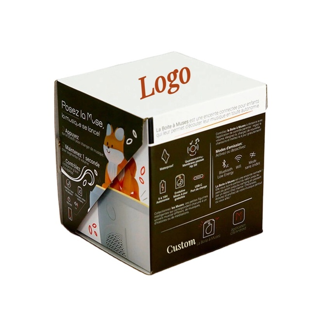 Custom Printed Logo Rigid Box Recyclable Cardboard Box Durable Mailing Shipping Boxes for Smart Consumer Electronics Suppliers