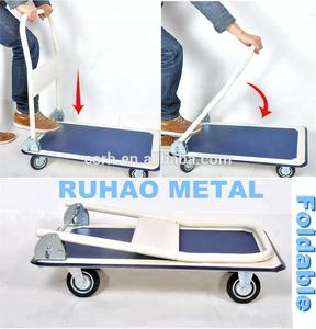 Carro logístico de Metal duradero con capacidad de 300kgs de 900*600*850mm/carro de plataforma logística, de 1/2" - Product Image 5
