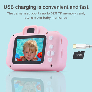 Cute <strong>Camera</strong> for <strong>Kids</strong> <strong>Mini</strong> 2.0 Inch LCD Screen 1080P <strong>Camera</strong> Toys Children Baby Gifts Christmas Birthday Plastic Digital Toy - Product Image 5