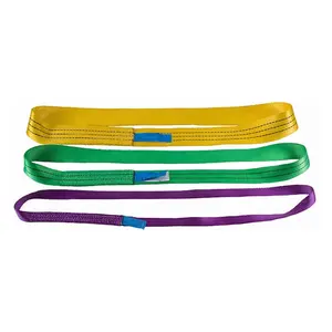 High Quality Double Eye Webbing Sling Flat Webbing Sling 6ton Webbing Sling For Lashing