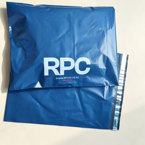 Sacs d'expédition personnalisés imprimés, bleu foncé mat, auto-adhésifs, enveloppes poly pour colis, pour l'emballage de vêtements - Product Image 6