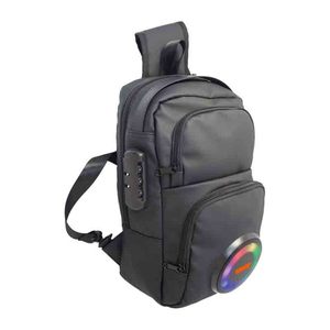 <span class=keywords><strong>HS</strong></span>-4281 New duy nhất RGB ánh sáng loa không dây ba lô Loa răng xanh với mã hóa khóa - Product Image 2