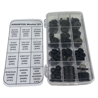Kit de réparation Propack de rondelles d'étanchéité en caoutchouc assorties de bonne qualité (paquet de 116)