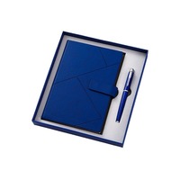 Produit le plus populaire trois en un ensembles de cadeaux d'affaires avec carnet de notes à stylo à ventouse pour les événements coopérants