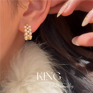 Ensemble de bijoux en argent King Silver, perles, bijoux de mariage, bijoux de mode pour femmes - Product Image 2