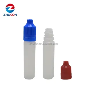 Frasco cuentagotas de plástico para ojos, botella con cuentagotas de 2ml, 3ml, 5ml, 10ml, 15ml, 20ml, 30ml, 50ml, material de HDPE