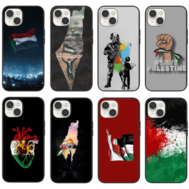 18pro 18promax Save Palestine Flag of Palestine Phone Case for Iphone Cases 18 17 Plus Pro Max 16 15 14 13 17promax Shell Cover