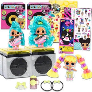 Nouvelle collection transfrontalière : Boîte surprise de <span class=keywords><strong>poupées</strong></span> <span class=keywords><strong>LOL</strong></span> Girls MGA SecretOrigins, édition REMIX Hair Flip, poupée musicale du film, boule surprise - Product Image 5
