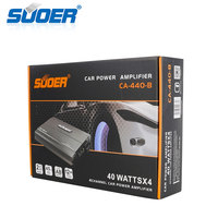 Super CA-440-B chaude 4 canaux 12 V numérique ampli voiture amplificateurs de puissance à quatre canaux audio amplificateur de voiture 4 canaux