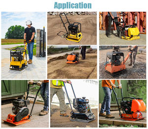 Compactadora de Placas Reversible Lonsen FPC220 de 220 kg con Motor Diésel/Gasolina, Componentes Centrales del Rodamiento, Potencia de 9 HP, Momento de Carga Alto de 34 KN - Product Image 4