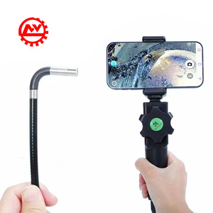 Caméra d'inspection industrielle Wifi 6.0mm à rotation 360 degrés, endoscope, caméra HD - Product Image 1
