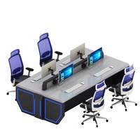 Consoles de salle de contrôle ergonomiques, 24h/24 et 7j/7, solutions innovantes de consoles de salle de contrôle