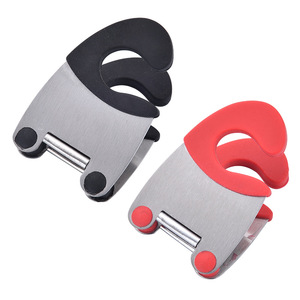Accesorios de Cocina, Pinza para Ollas Antideslizante, Soporte para Ollas de Acero Inoxidable, Clip para Ollas para Uso en la Cocina, Gadget Creativo - Product Image 4