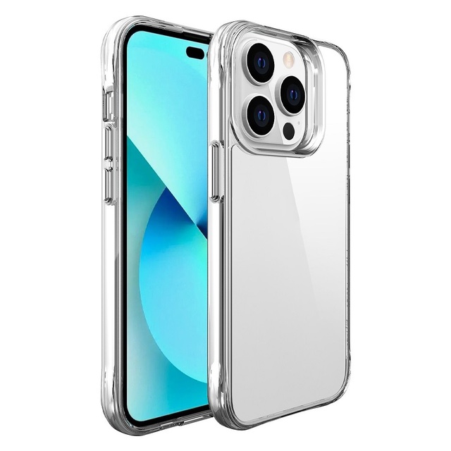 For iPhone 14 Pro Hybrid Case Transparent Clear Cover for iPhone 14 Pro Max Anti-collision Anti-yellowing Slim Phone Case