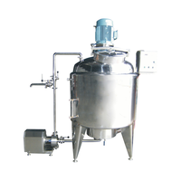 Cuve de mélange automatique pour la fabrication de cosmétiques avec contrôle précis de la température
