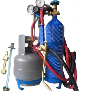 Professional Tote 4L <strong>Oxygen</strong> <strong>Acetylene</strong> Oxy Welding <strong>Cutting</strong> <strong>Torch</strong> Kit with tank