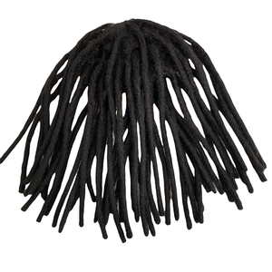 Trecce da <span class=keywords><strong>uomo</strong></span> ad alta densità stile Dreadlocks fatto a mano in piena pelle a Base di tupet per <span class=keywords><strong>uomo</strong></span> - Product Image 5