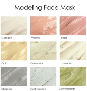 Mascarilla Facial Hidratante en Polvo Coreana Premium, Fórmula de Colágeno y Goma para una Hidratación Profunda, Mascarilla Modeladora para el Cuidado de la Piel del Rostro para Mujeres - Product Image 2