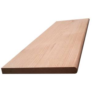 Dimensioni su misura solido legno di quercia rossa battistrada della scala con piccolo naso quadrato in legno di latifoglie tapi2 con ritorno - Product Image 4