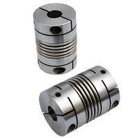 Type de serrage en acier inoxydable RSK Soufflet en métal flexible Couplage de tuyau Alésage 10-25mm 15N.m Couple 3900RPM Vitesse maximale