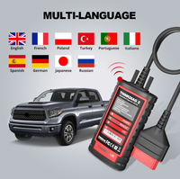 Escáner de Diagnóstico OBD2 para Todos los Sistemas, Herramienta de Escaneo con Control Bidireccional, CAN FD, 15 Funciones de Reinicio, 1 Año de Cobertura de Software