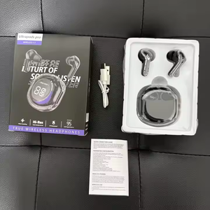 Беспроводные наушники Air39 с прозрачными кристаллами - Product Image 6