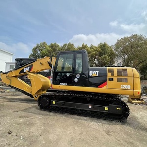 Maquinaria de movimiento de tierras barata, excavadora Cat usada de segunda mano, excavadora de cadenas de 20 toneladas, Cat 320 330 325 329, precio de la máquina excavadora - Product Image 1
