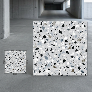 12mm Heavy Duty Porcelain Parking Tiles 400x400mm Anti-Slip Stone Look Outdoor Floor Tiles 16x16 Inch - Product Image 4
