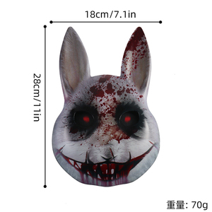 <strong>Scary</strong> Latex Full Head <strong>Mask</strong> for Halloween Cosplay | Horror Zombie Clown Creepy Costume <strong>Mask</strong> - Product Image 2
